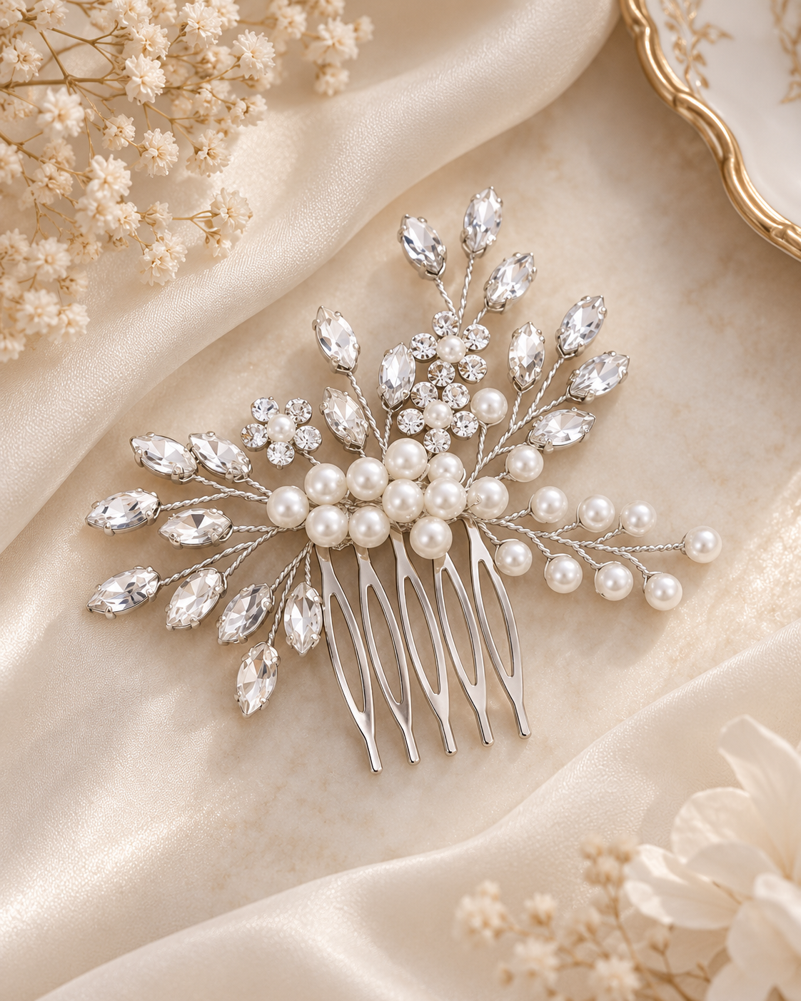 Willow Pearl Hair Comb